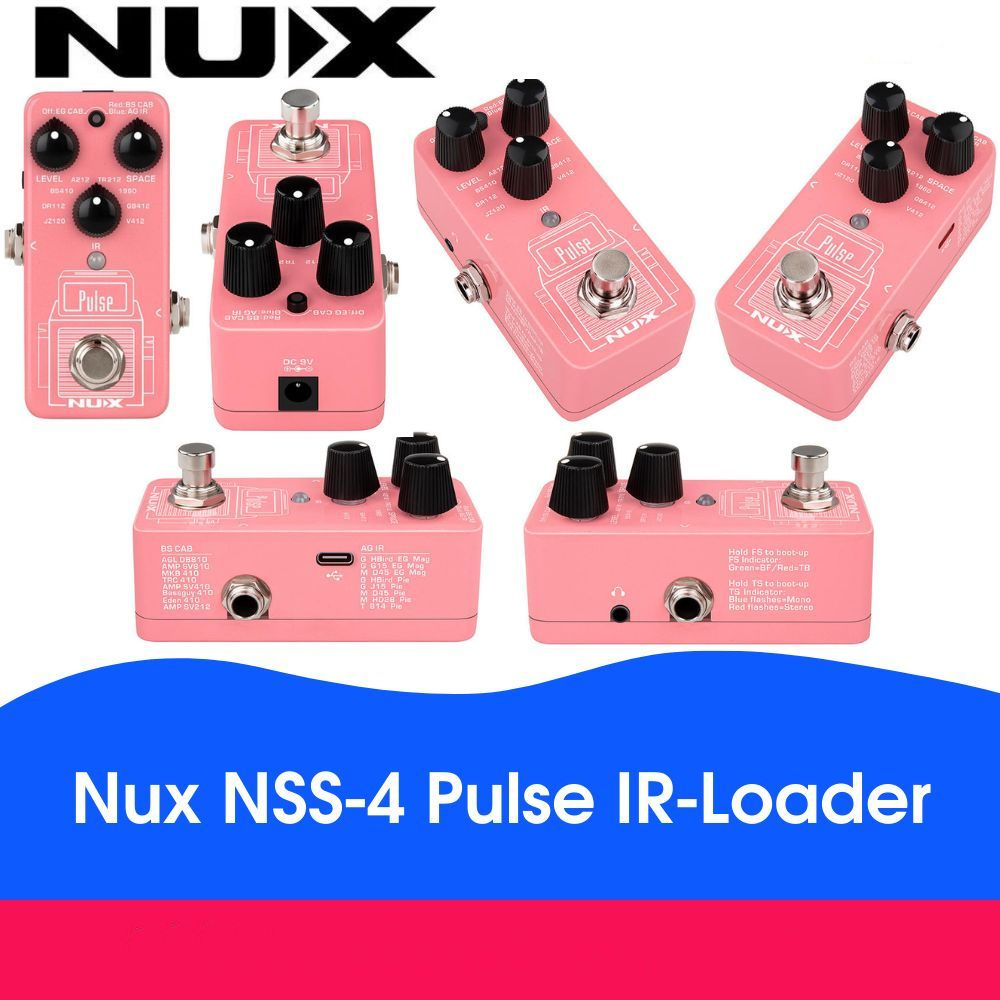 NUX NSS-4 Mini Core Series Pulse IR Loader Guitar Effects Pedal